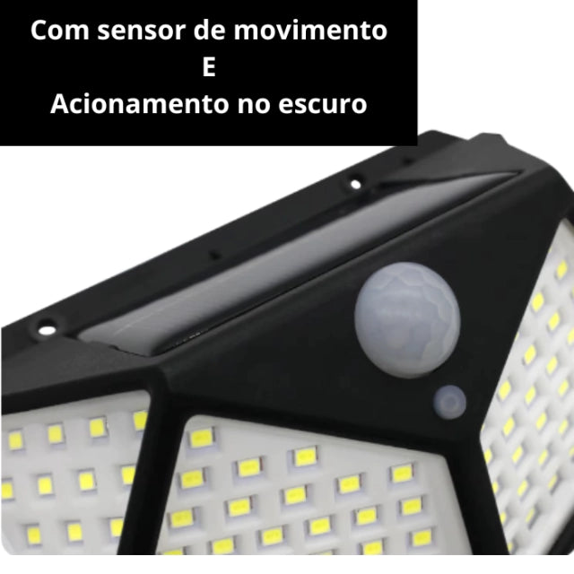 Luminária Solar Externa - BriteLight® | Sensor de presença - Prova D'água